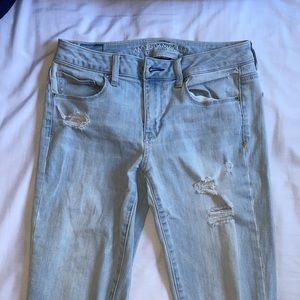 American Eagle Ripped Denim